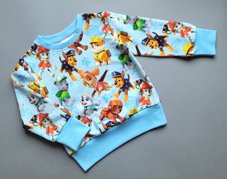 Džemperis "Ķepu patruļa" gaiši zils