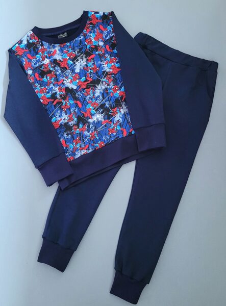 Komplekts "Zirnekļcilvēks" 122 cm